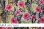Preview: Lycra Design Leopard floral - L614