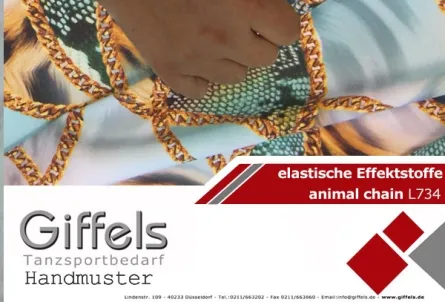 Handmuster - animal chain L734