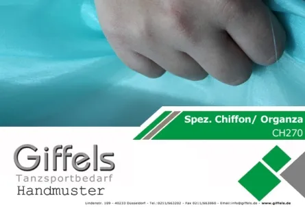 Spezial Chiffon-Handmuster