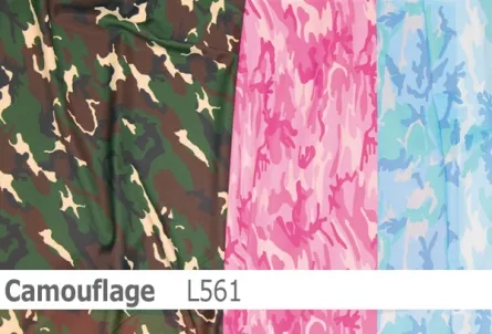 Elastsicher Badeanzugstoff - Lycra Design Camouflage