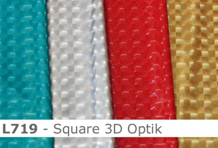 Lycra - Design 3D-Optik-Square