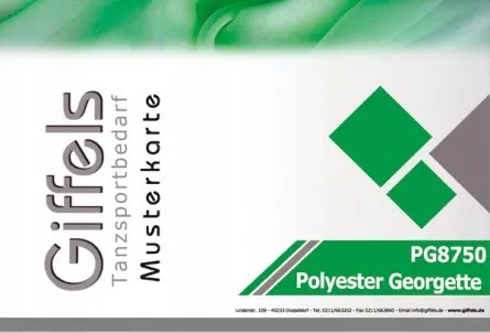 Musterkarte - Polyester Georgette PG8750