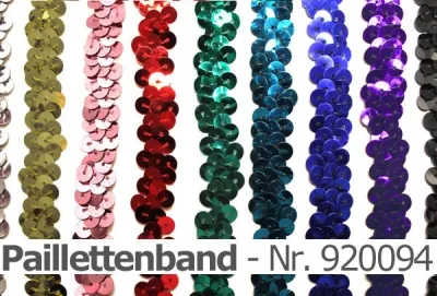 Paillettenband - breit Paillettenband - breit
