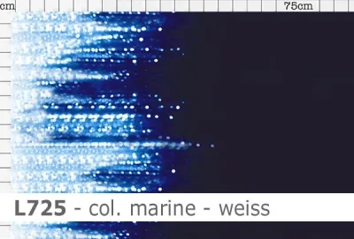 Lycra spotlight shading - col. weiss-marine