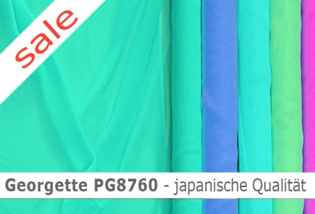 Polyester Georgette - made in japan - sale