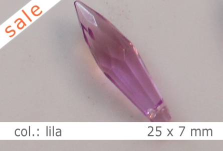 Tropfen - 25x7mm - col.lila