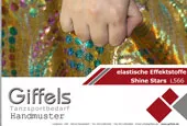 Bestellen Sie ein Handmuster von unserem neuen Stoff Shine Stars