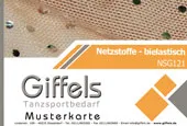 Musterkarte Netzstoff mit Pailletten