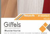 Musterkarte bielastischer Netzstoff NS100