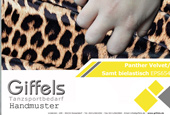 Bestellen Sie ein Handmuster von unserem neuen Stoff Panther Velvet