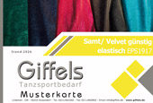 Musterkarte Crushed Velvet