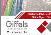 Musterkarte für den Artikel Shine tiger