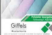 Musterkarte Polyester Georgette basic + luxur color