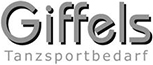 Giffels - Tanzschuhe/ elastische Stoffe/ Strass-Logo
