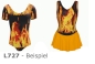 Preview: Lycra Design Fire - Reste