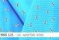Preview: Stretch net - weicher Netzstoff mit Pailletten - Reste