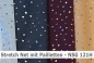 Preview: Stretch net - weicher Netzstoff mit Holo-Pailletten