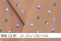 Preview: Stretch net - weicher Netzstoff mit Holo-Pailletten - Reste