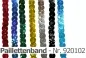Preview: Holo Paillettenband 1reihig