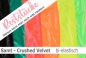 Preview: bielastsicher Samt - crushed velvet in vielen Farben