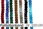 Preview: Holo Paillettenband 1reihig