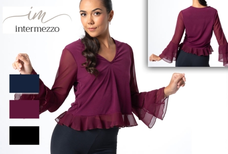 Preview: Bluse mit V-Ausschnitt - Art.6671