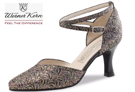 Preview: Betty F65 Brokat - Werner-Kern-Tanzschuhe