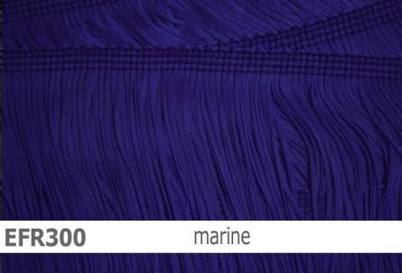 Preview: elastische Tactel-Franse 30cm - reduzierte Farben