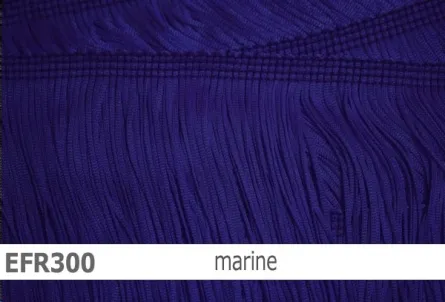 elastische Tactel-Franse 30cm - reduzierte Farben