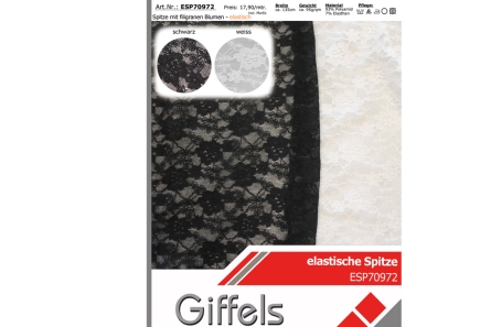 elastische Spitze  - ESP70972 - Reste