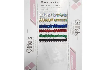 Holo Paillettenband - breit