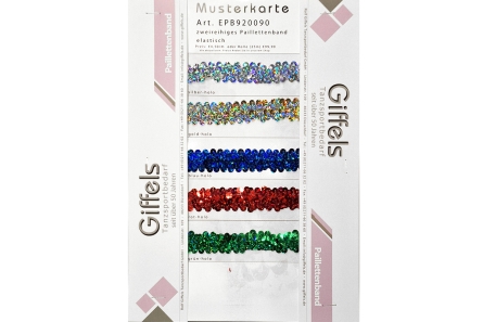 Preview: Holo Paillettenband - extra breit