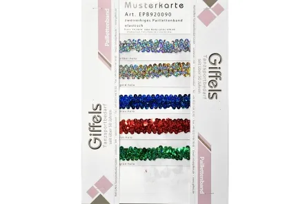 Holo Paillettenband - extra breit