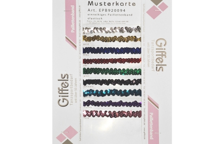 Preview: Paillettenband - breit