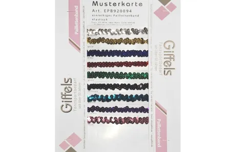 Paillettenband - breit