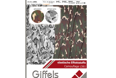 Preview: Lycra - Design Camouflage