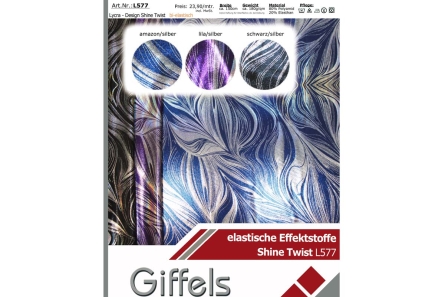Lycra - Design Shine Twist - Reste