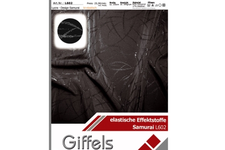 Preview: Lycra Samurai schwarz - L602