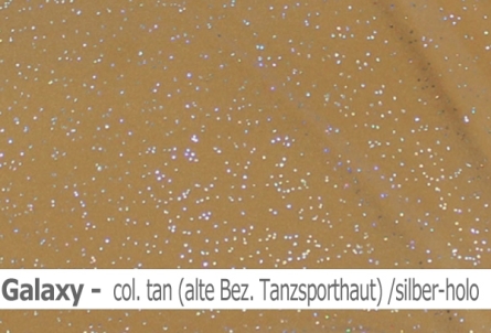 Preview: Lycra Galaxy - col. tan/silber holo