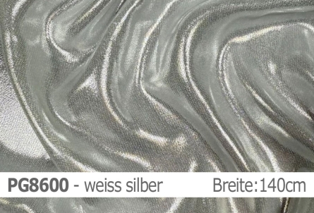 Preview: Polyester Georgette - Metallic - Reste
