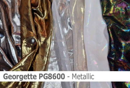 Preview: Polyester Georgette - Metallic