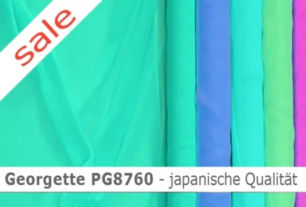 Polyester Georgette - made in japan - sale