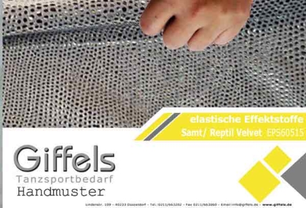 Handmuster - Reptil Velvet EPS60515