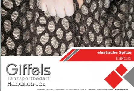 Handmuster - elastische Spitze ESP131