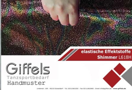 Flamme schwarz-L600-Handmuster