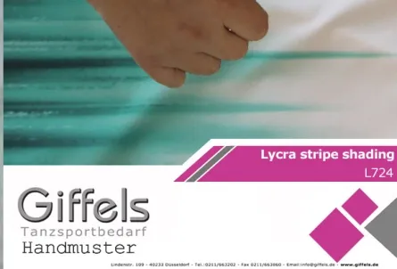 Handmuster - Lycra stripe shading