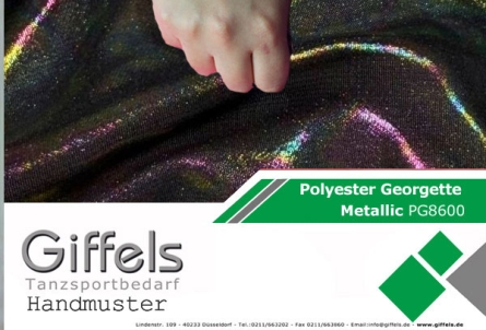 Polyester Georgette-PG8750-Handmuster