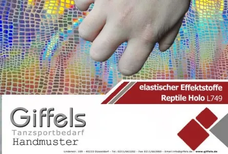 Handmuster - Reptile Holo L749