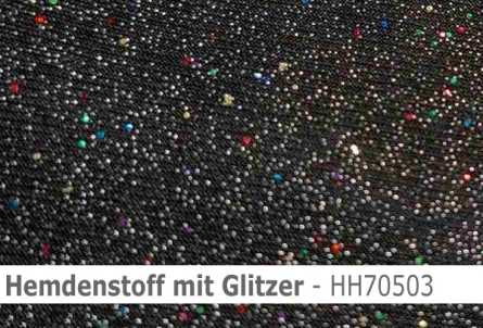 Hemdenstoff mit Glitzer - HH70503 - Reste
