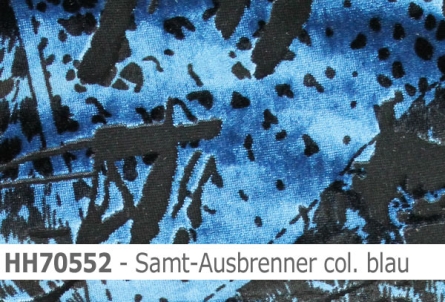 Hemdenstoff Samt - Ausbrenner- HH70552 - Reste